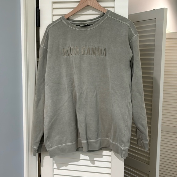 Delta Gamma Comfort Colors Sweatshirt - Picture 1 of 2